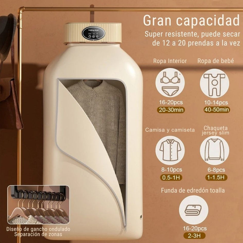 SecaFácil Pro - Secadora De Ropa Eléctrica Portatil