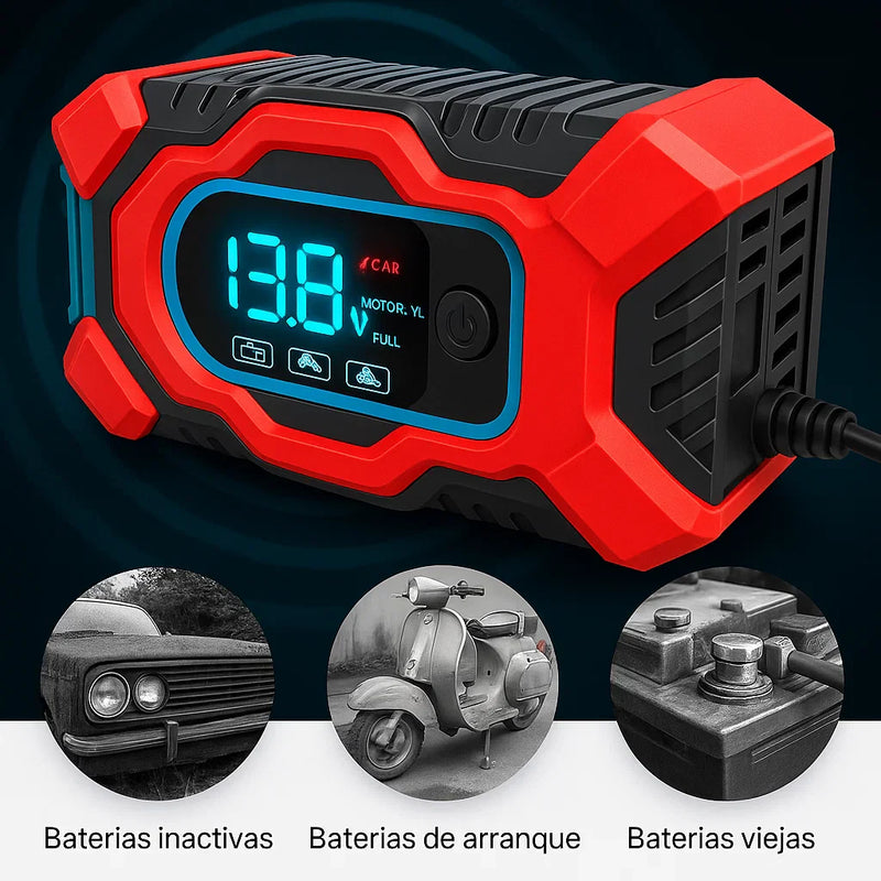 TurboArranque® Cargador Inteligente de Baterías