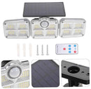 Reflector Solar 3 Cabezales HomeLight + Lampara Tipo Cámara de Regalo