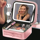 LuxCase® - Cosmetiquera Con Espejo Led + Regalos